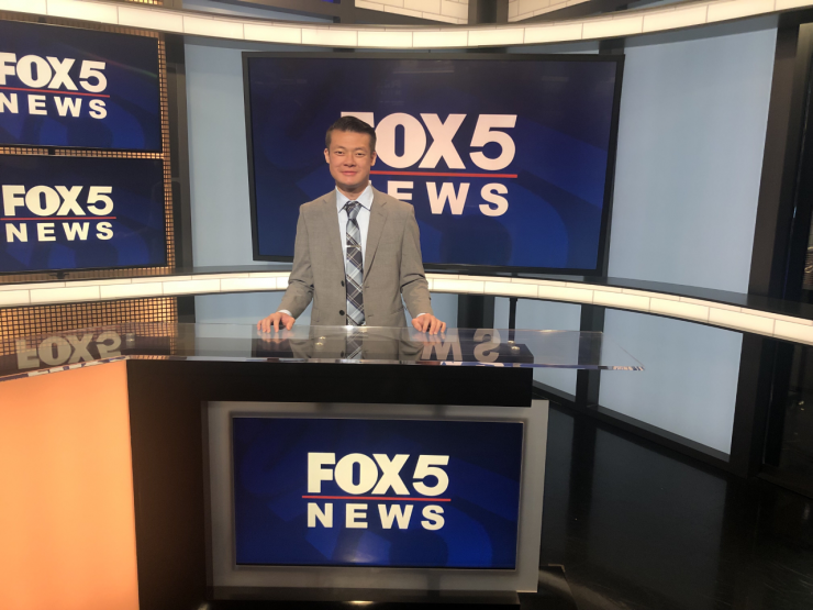Steven Lu Internship, Fox 5 News