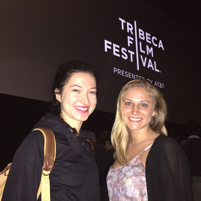 Students at Tribeca Film Festival