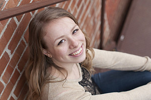 Madison Weisend, a freshman Environmental Studies major.