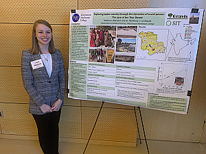 Madison Weisend '20 presenting at Mid-Atlantic SENCER conference
