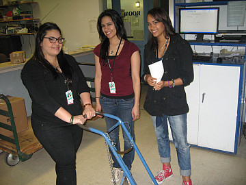 Leri Research Group 2011-12.  Left to right: Chrissy Galifianakis, Ashley Pirovano, Olivia Miller.