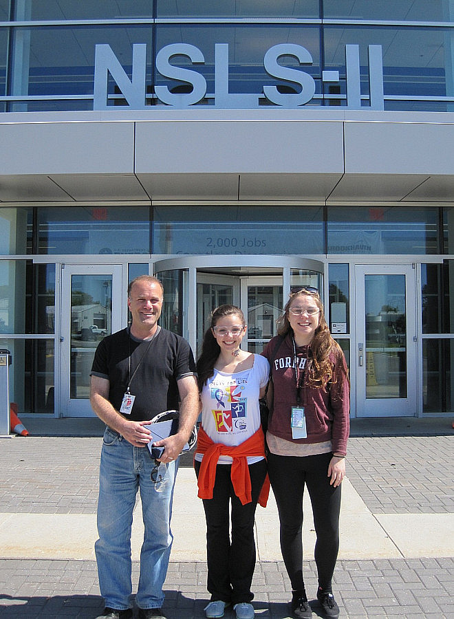 Dr. Bruce Ravel gave us a tour of the new synchrotron, NSLS-II, which is still under construction.