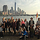 NYC 103 students at the River Project at Pier 40 on the Hudson River.