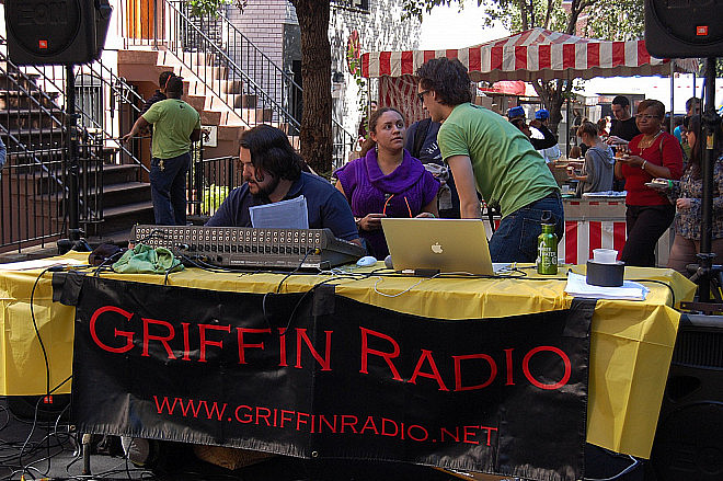 WMMC Griffin Radio at Apple Fest