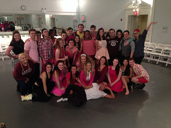 The Musical Theater Association's Legally Blonde - 2013 Cast Photo. Preparing for Family & Friends Weekend 2013