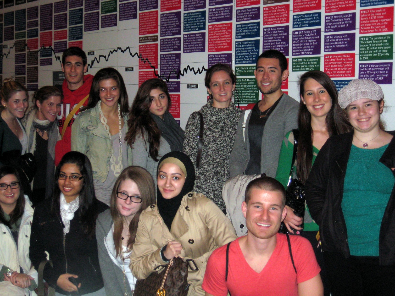Group photo of students