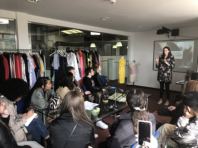 Students at The Factory, Fashion-Enter a London-based manufacturing facility for brands such as ASOS