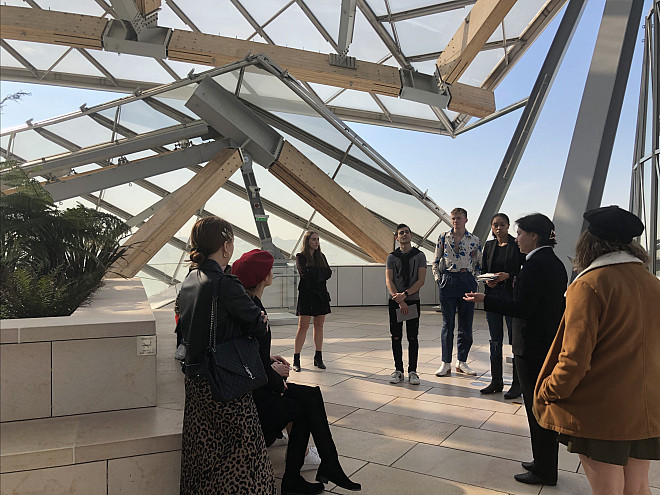 At the Louis Vuitton Foundation (Paris, France)