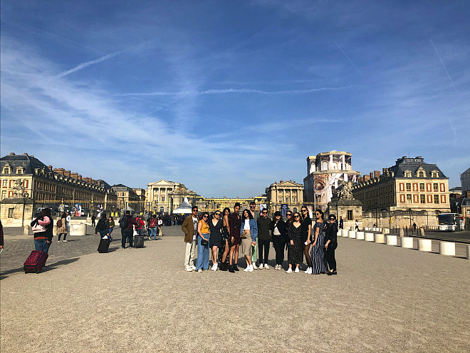 GFB Students at Palace of Versailles - Paris, France