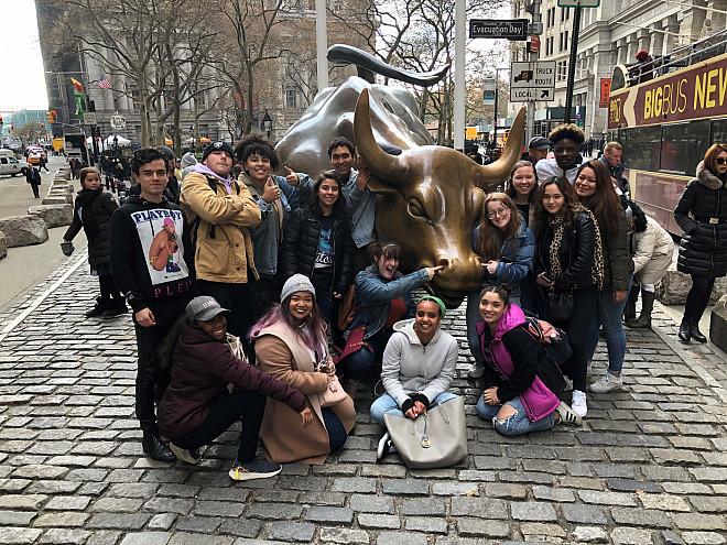 The Charging Bull on Wall Street