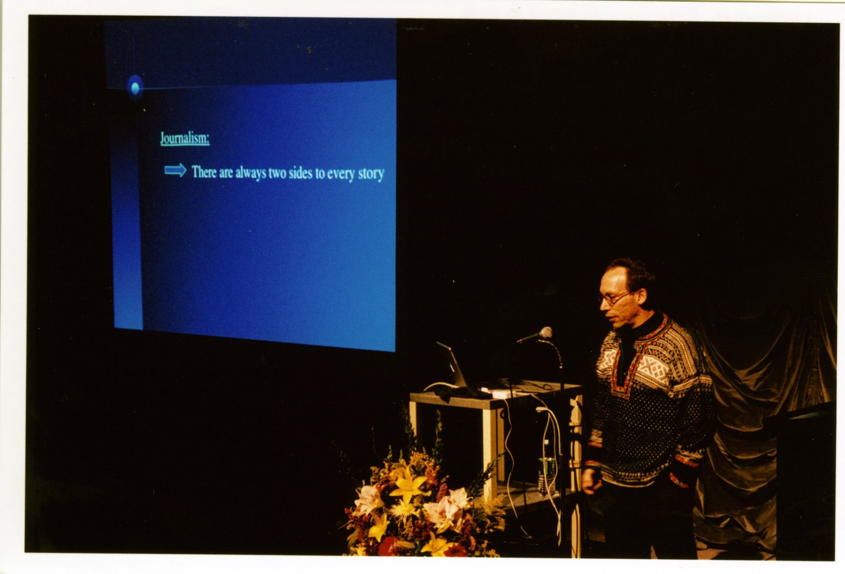 Lawrence Krauss delivers the Rudin Lecture, March 5, 2005