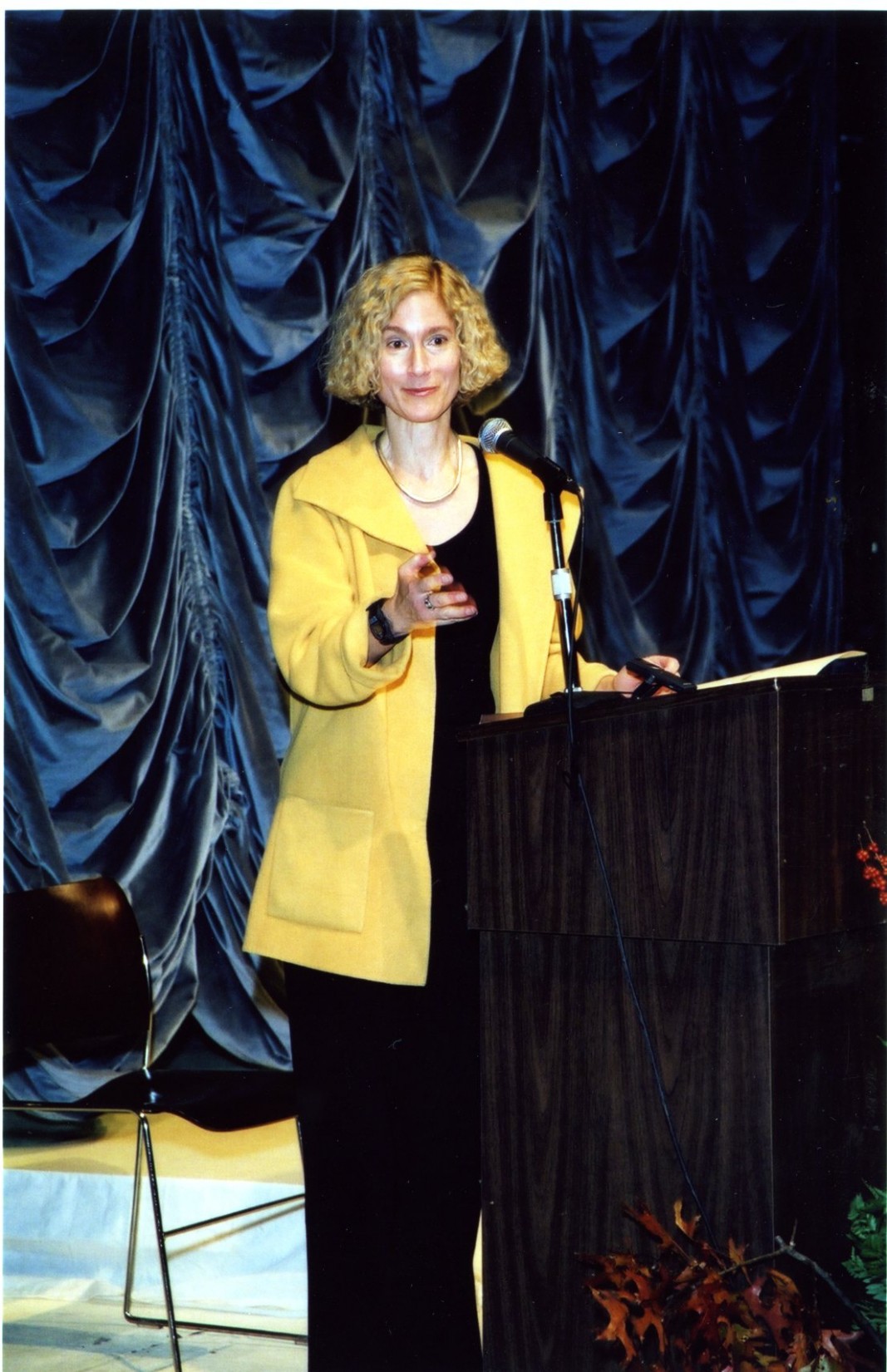 Martha Nussbaum delivers the third Rudin Lecture on November 6, 2003