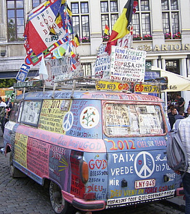 Flower Power bus, 1960s