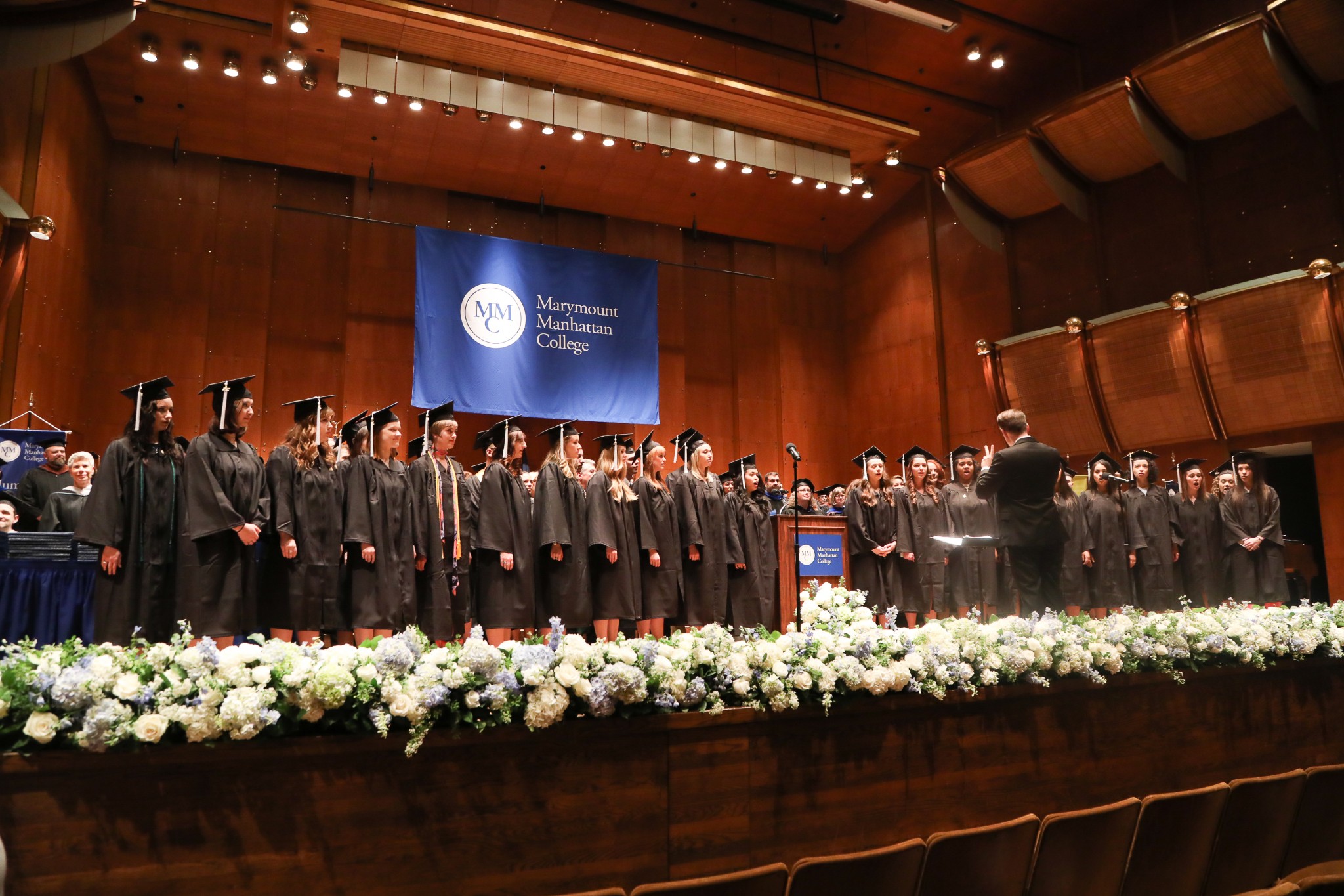 Graduating class at Commencement 2017