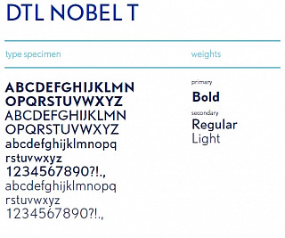 DTL Nobel T font
