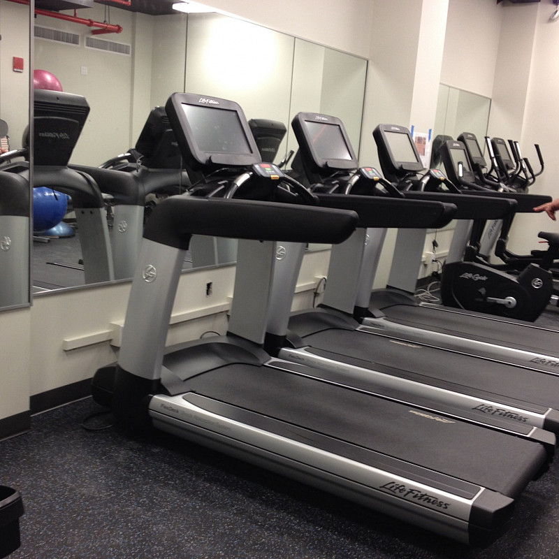 The Cooper Square Residence Hall fitness center