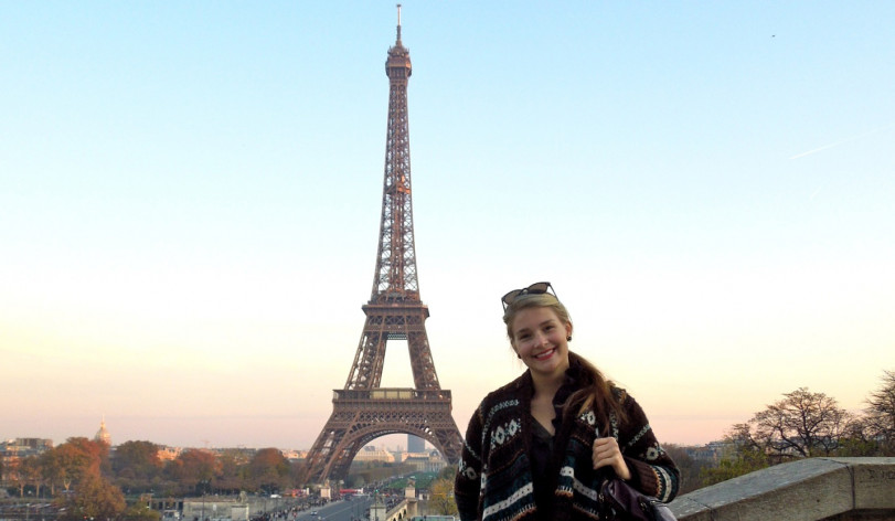 Student Anna Antinozzi, a dance major and business minor, traveled abroad to France where she exp...