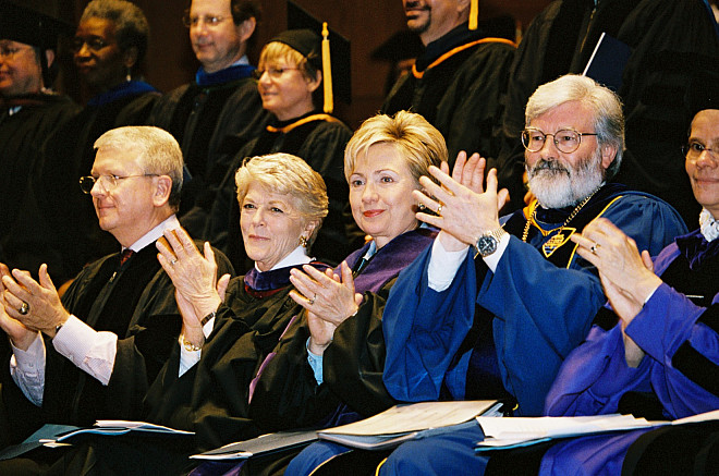 Every year, MMC gives honorary degrees to distinguished members of both the MMC community and the community at large. In 2005, the Colleg...