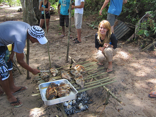 Boren Scholar Katelyn Sives, a major in International Studies, traveled to Brazil during her junior year. Here, Katelyn observes a tradit...