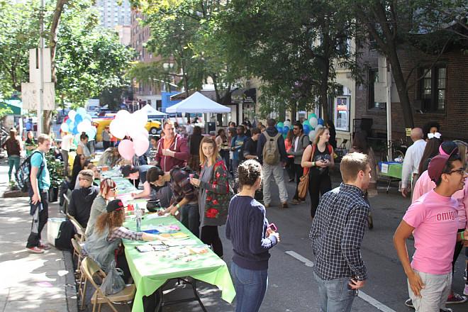 Apple Fest is the fall kick-off for the entire community at Marymount Manhattan College. Activities include student performances, inflata...