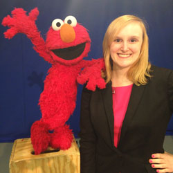 Carol Wagner '16, Psychology Major and Intern at Nick Jr. and Sesame Workshop