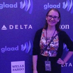 Jessica Rozycki '16, Interdisciplinary Studies Major, Gender & Sexuality Studies Minor, and Intern at GLADD