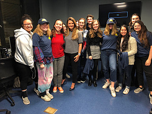 Visit from Good Morning America producer