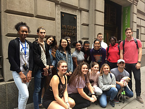 NYC Seminar students visit the Museum of American Finance
