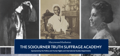 The Sojourner Truth Suffrage Academy banner