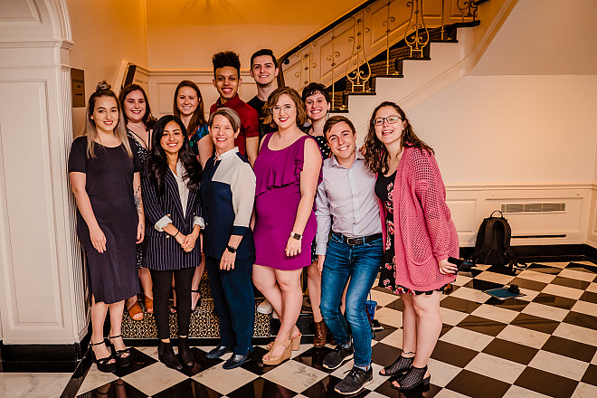 The 2019 Senior Awards ceremony at Marymount Manhattan College