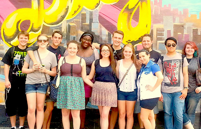 First year students in MMC's summer Jump Start program get to go on excursions to different parts of the New York City to get a taste of ...