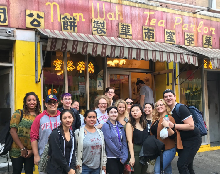 NYC 105 field trip to Chinatown