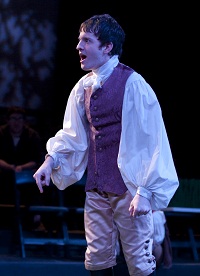 Nick LaMedica '10 performed in MMC's 2009 Theatre Production Workshop of Oliver Goldsmith's She Stoops to Conquer.