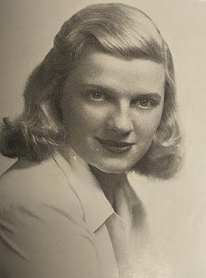 Eileen P. McCardle '50, photo from the MMC Class of 1950 Yearbook