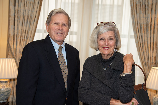 Peter Fopiani and Ann Callahan