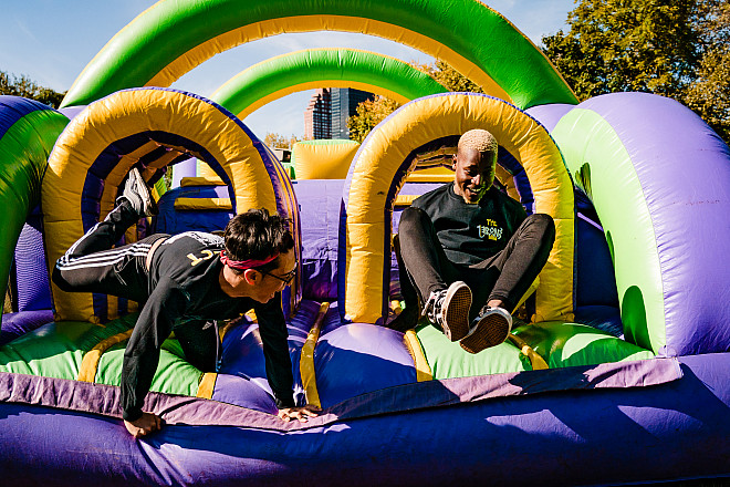 Fall Carnival and Flag Football Game at Pony Field