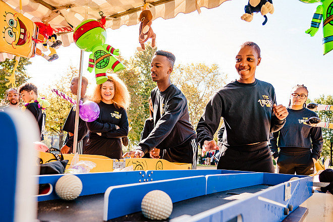 Fall Carnival and Flag Football Game at Pony Field