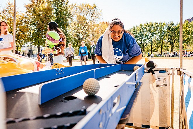 Fall Carnival and Flag Football Game at Pony Field