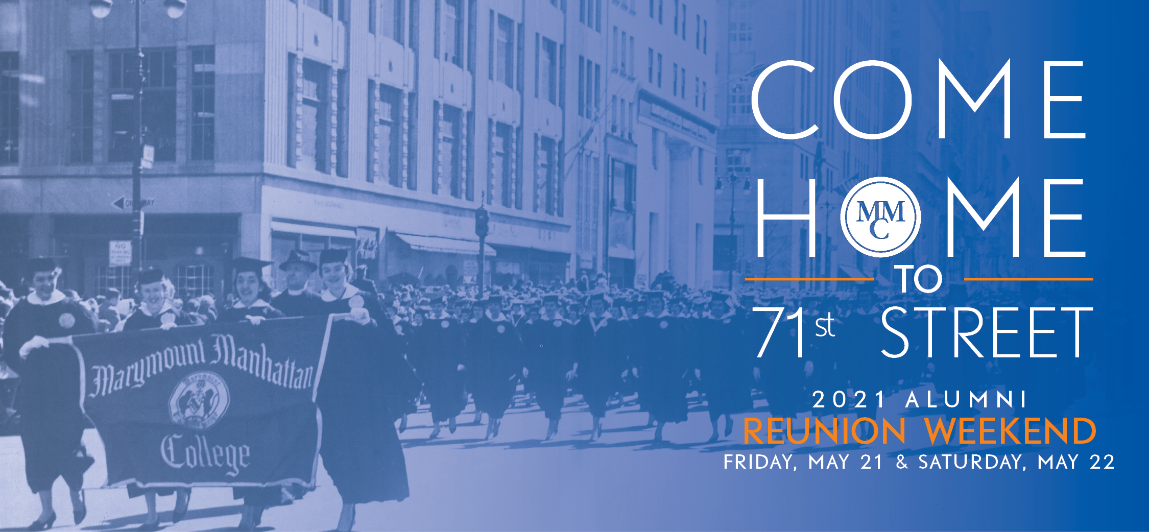 2021 Alumni Reunion Weekend will be on Friday, May 21 and Saturday, May 22