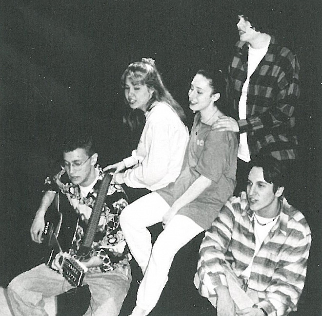 Theatre Arts students 1993