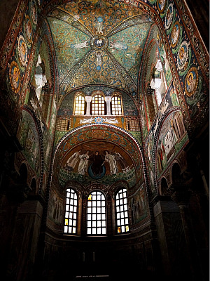 Interior of San Vitale, Ravenna