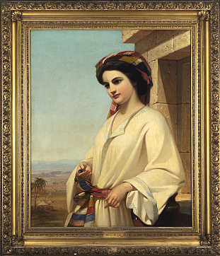 Rebecca at the Well by Thomas Prichard Rossiter (1852), chosen by Quituisaca '17, is part of th...