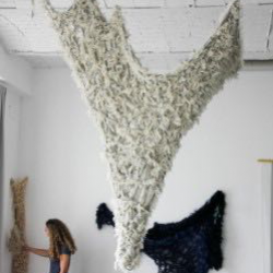 Amy Pekal's textile sculptures
