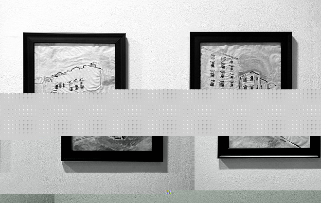 Bethany Gardner Untitled #1 and #2, sumi ink on rice paper
