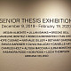Senior Thesis Exhibition 2019 Opening Reception