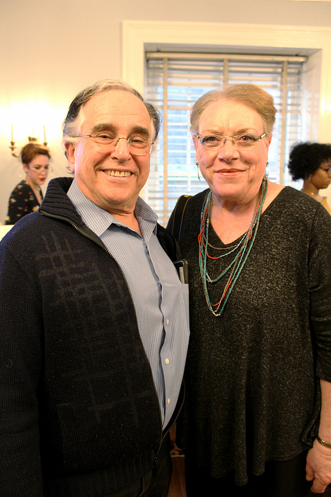 Faculty members Ray Recht and Karen Kinsley