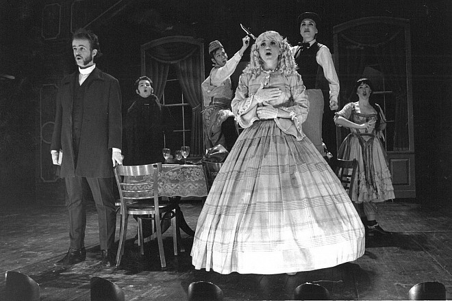 Tony Nominated Alumna Annaleigh Ashford in The Mystery of Edwin Drood (Photo by Susan Cook)