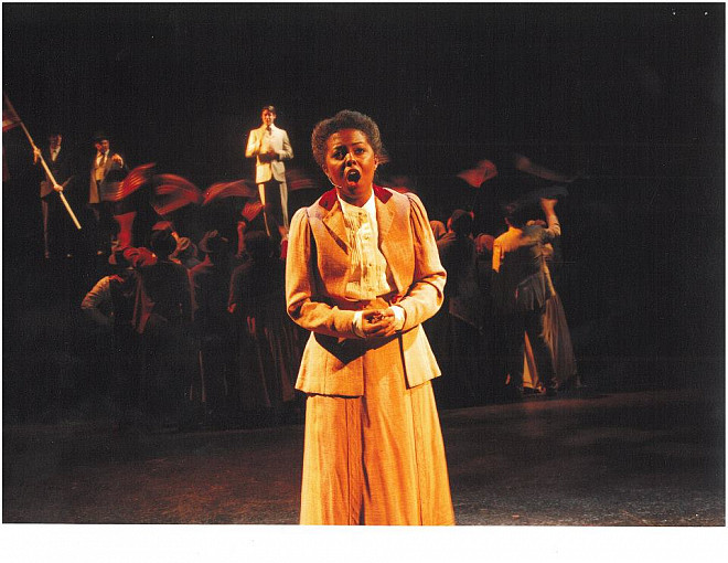 Alumna Adrianne Warren in Ragtime