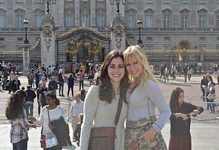 Katie Call and Jessica Altchiler 16' in London
